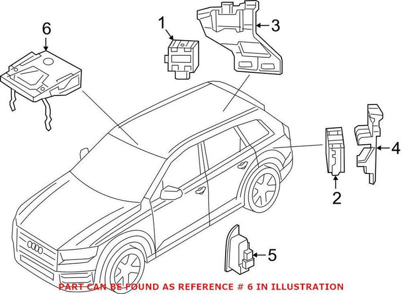 Genuine VW/Audi Lane Departure System Camera