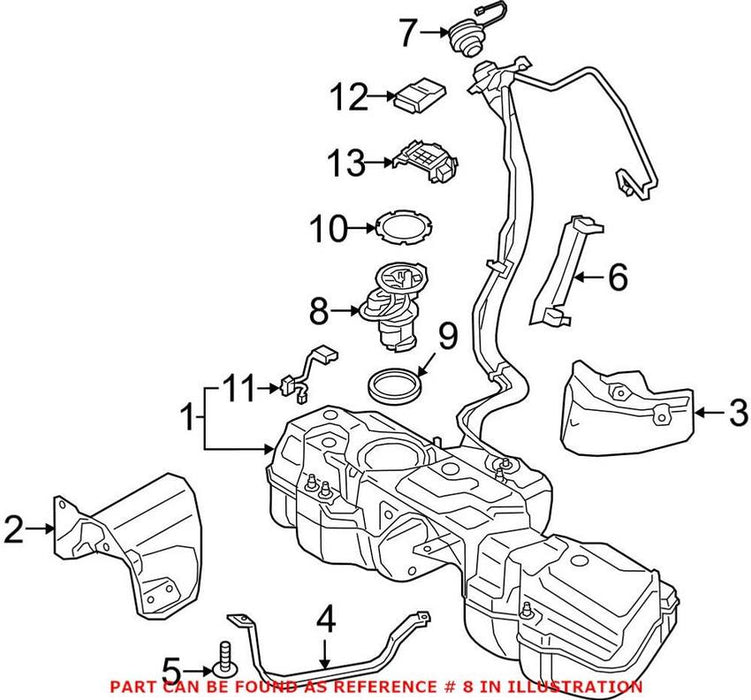 Genuine VW/Audi Electric Fuel Pump