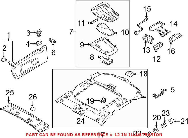 Genuine VW/Audi Garage Door Transmitter 4M0959719A6PS