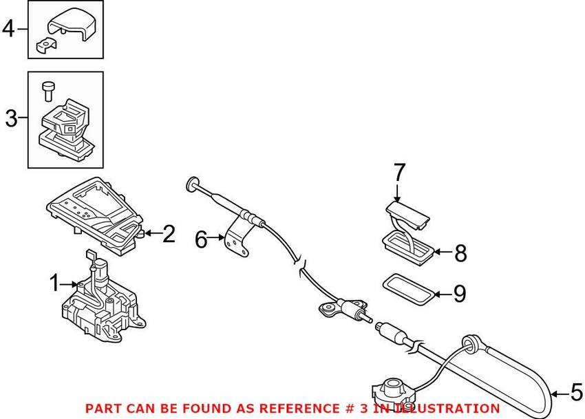 Genuine VW/Audi Automatic Transmission Shift Lever Boot