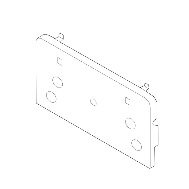 License Plate Bracket – Front