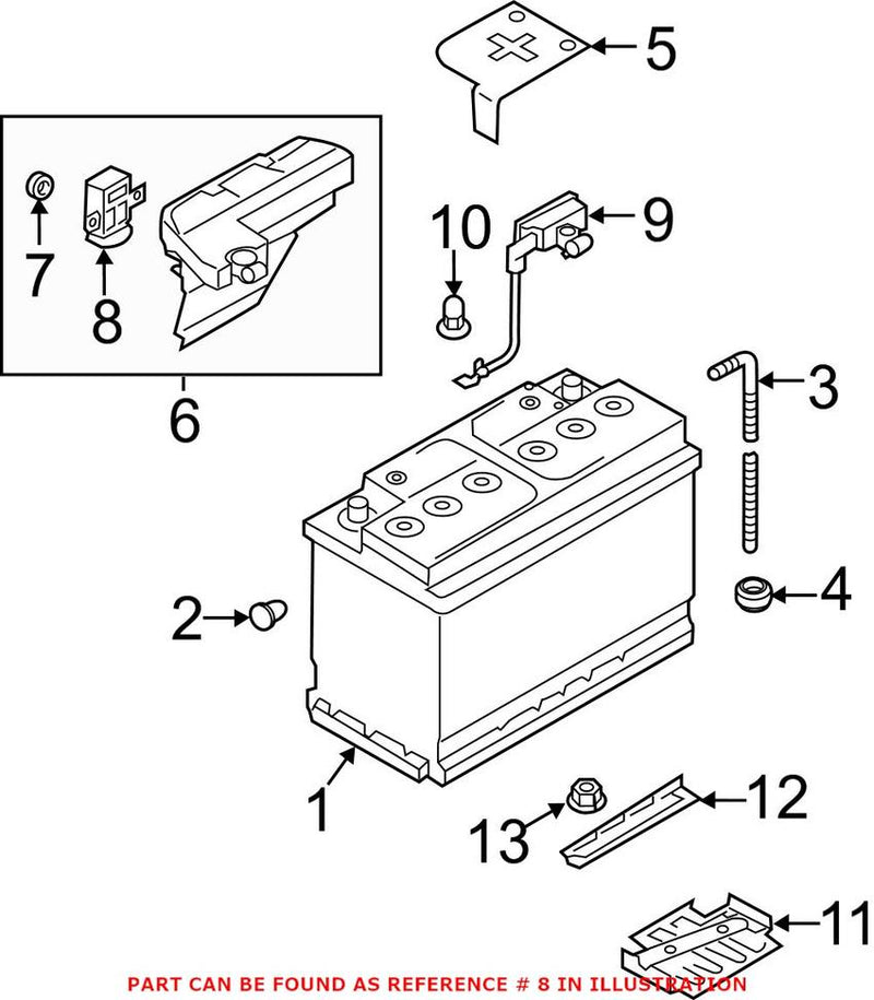 Genuine VW/Audi Battery Low Voltage Indicator 4N0915519 – Genuine VW/Genuine VW/Audi
