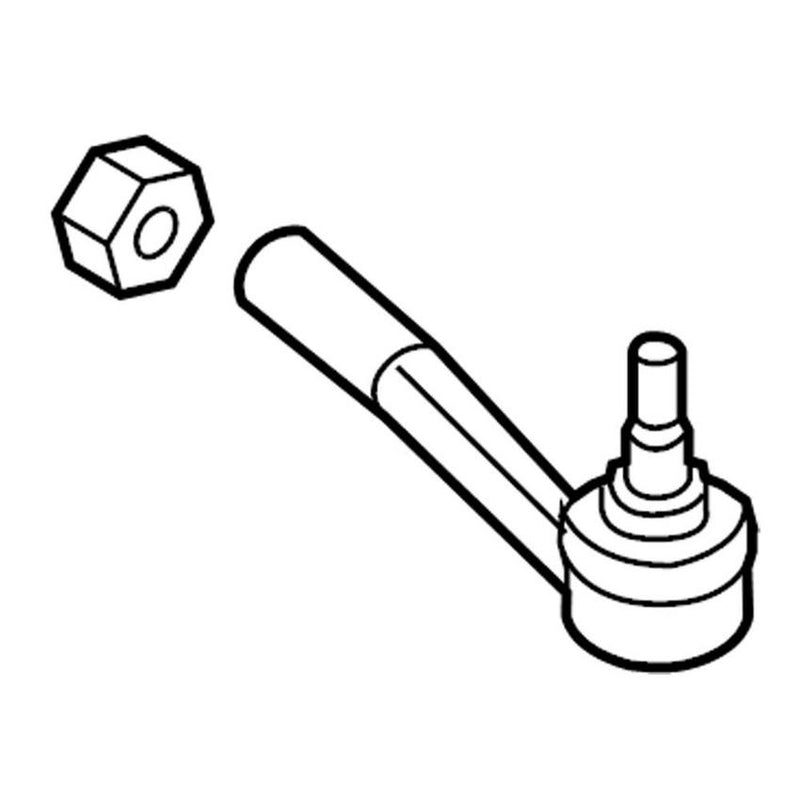 Genuine VW/Audi Steering Tie Rod End – Driver Side Outer 4S0423811B