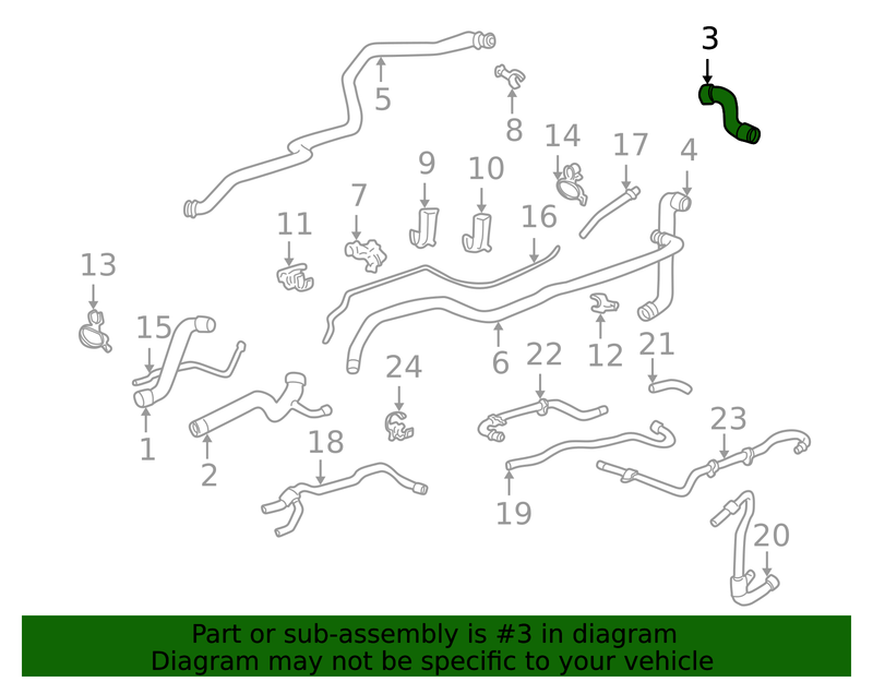 Genuine Porsche parts diagram