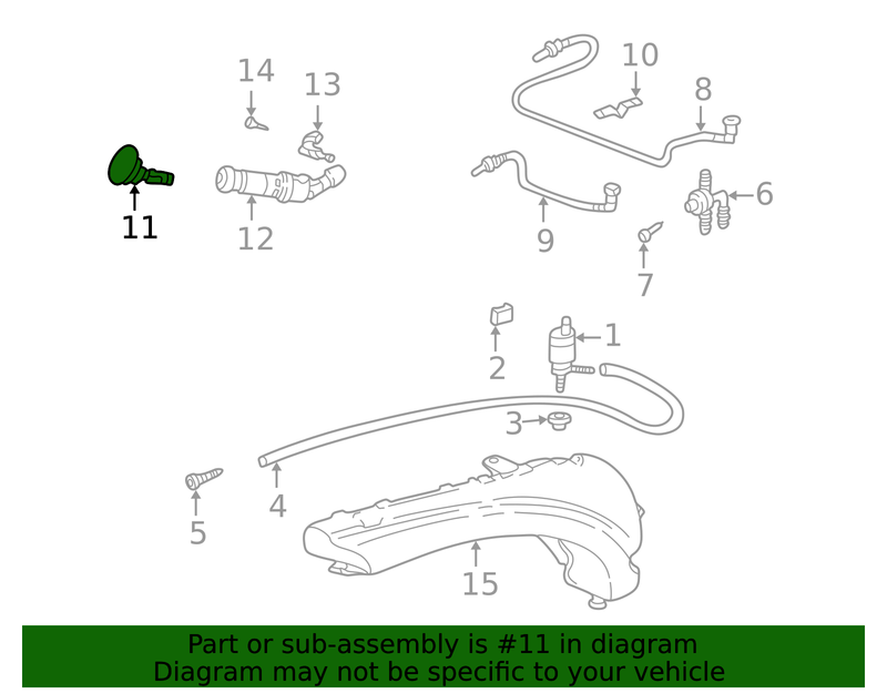 Genuine Porsche parts diagram