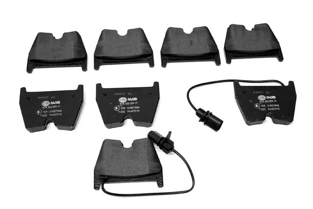 HELLA BRAKE SYSTEMS Brake Pad Set - 355009191