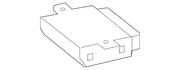 Genuine Porsche parts diagram