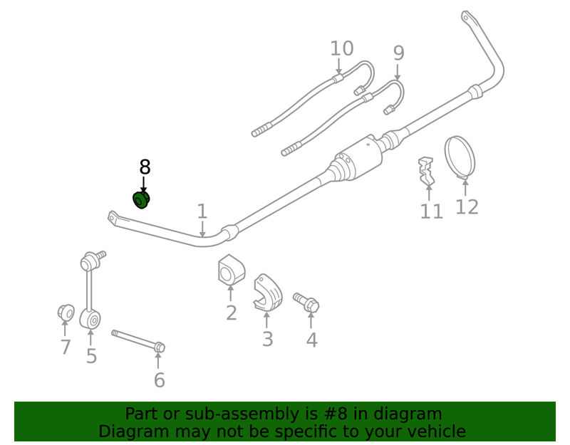 Genuine Porsche parts diagram