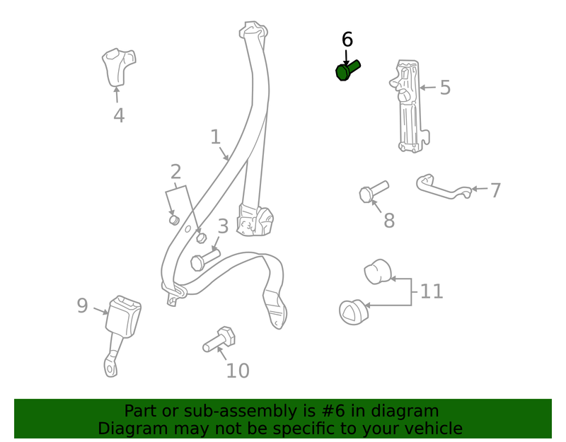 Genuine Porsche parts diagram