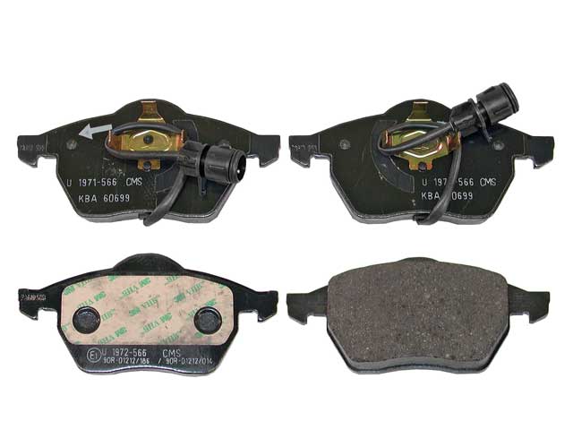HELLA BRAKE SYSTEMS Brake Pad Set - 355008531