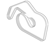 Genuine Porsche parts diagram