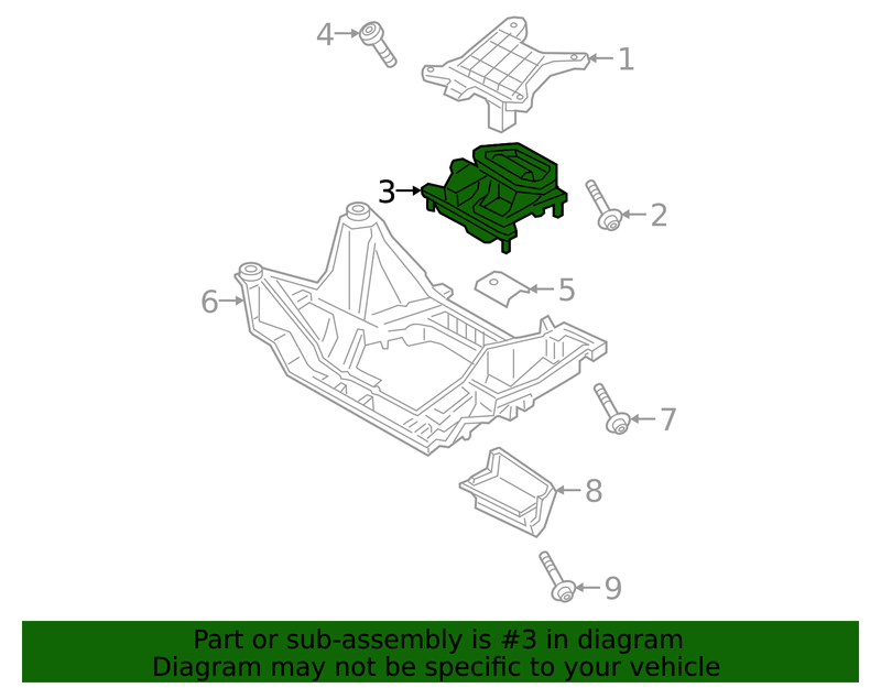 Genuine Porsche parts diagram