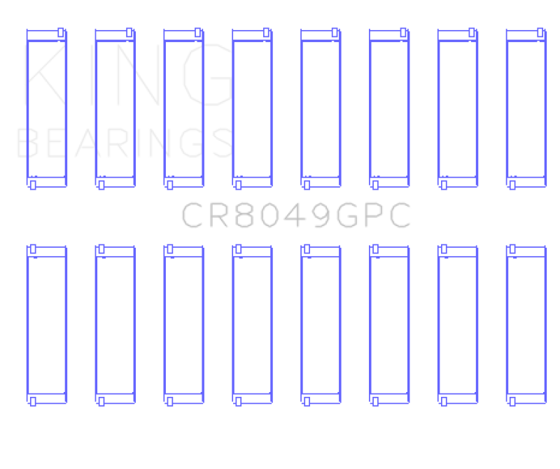 KING ENGINE BEARINGS CR8049GPC