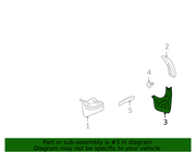 Genuine Porsche parts diagram
