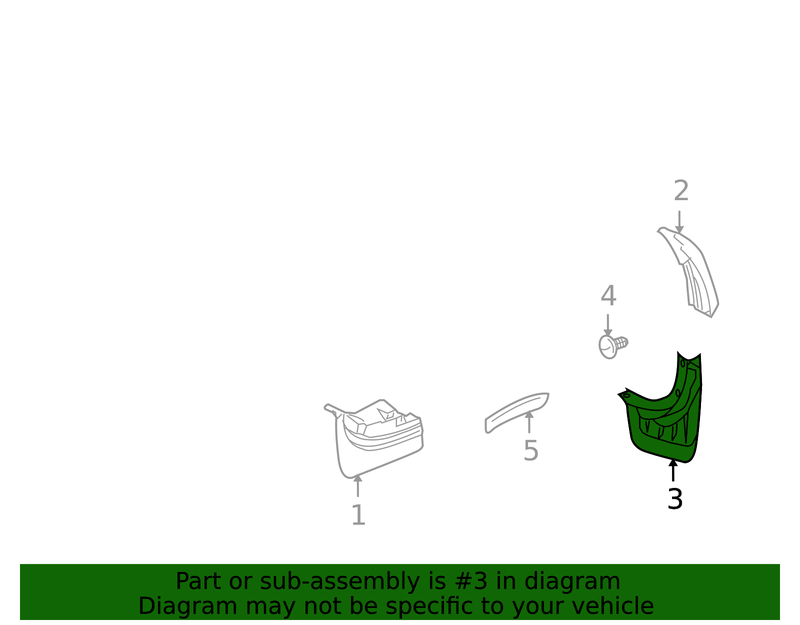 Genuine Porsche parts diagram