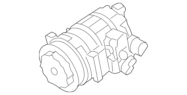 Genuine Porsche parts diagram