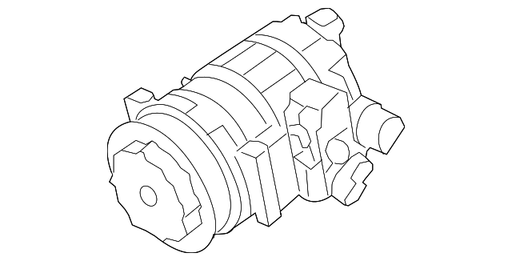 Genuine Porsche parts diagram