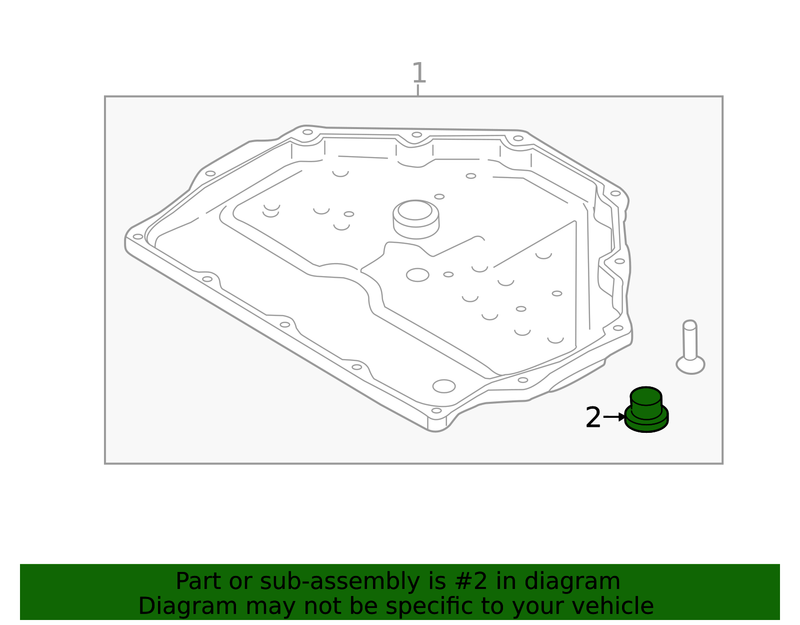 Genuine Porsche parts diagram