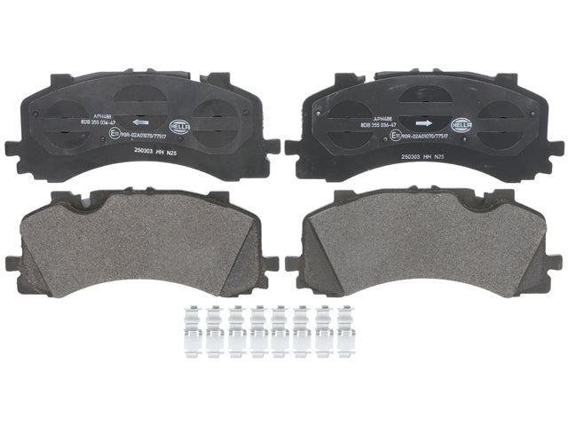 HELLA BRAKE SYSTEMS Brake Pad Set - 355036471