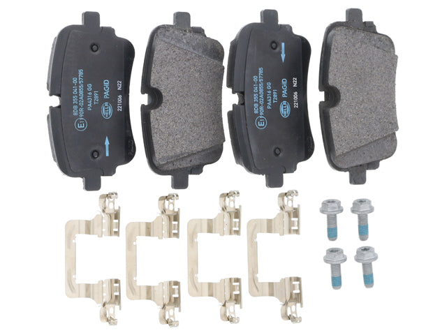 HELLA BRAKE SYSTEMS Brake Pad Set - 355041001