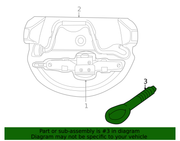 Genuine Porsche parts diagram