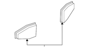 Genuine Porsche parts diagram