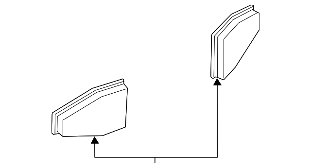 Genuine Porsche parts diagram