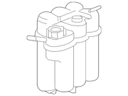 Genuine Porsche parts diagram