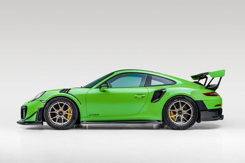 Vorsteiner GW9 Side Skirts Carbon Fiber PP 2x2 Glossy For Porsche 991 GT2 - POV2030