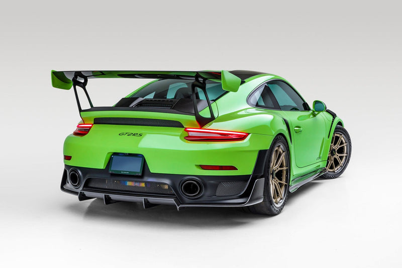 Vorsteiner GW9 Rear Diffuser Carbon Fiber PP 2x2 Glossy For Porsche 991 GT2 - POV2050
