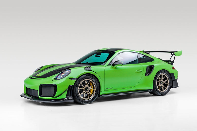 Vorsteiner GW9 Side Skirts Carbon Fiber PP 2x2 Glossy For Porsche 991 GT2 - POV2030