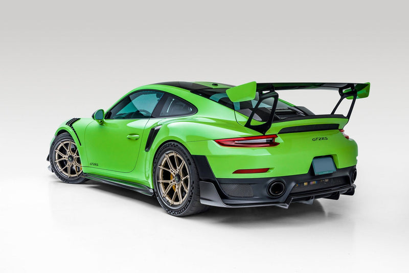 Vorsteiner GW9 Rear Decklid Spoiler Carbon Fiber PP 2x2 Glossy For Porsche 991 GT2 - POV2060