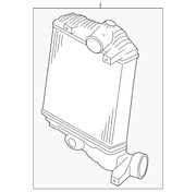 Genuine Porsche parts diagram