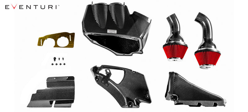 Eventuri Black Carbon Intake For Audi C7 RS7 - EVE-C7RS6-CF-INT