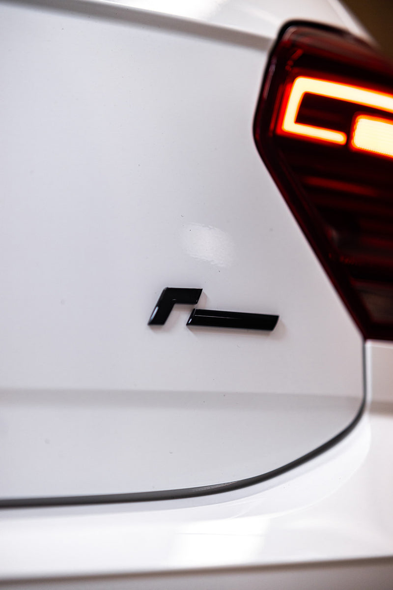 Racingline R Line Car Badge | VWR800000, VWR800001, VWR800004
