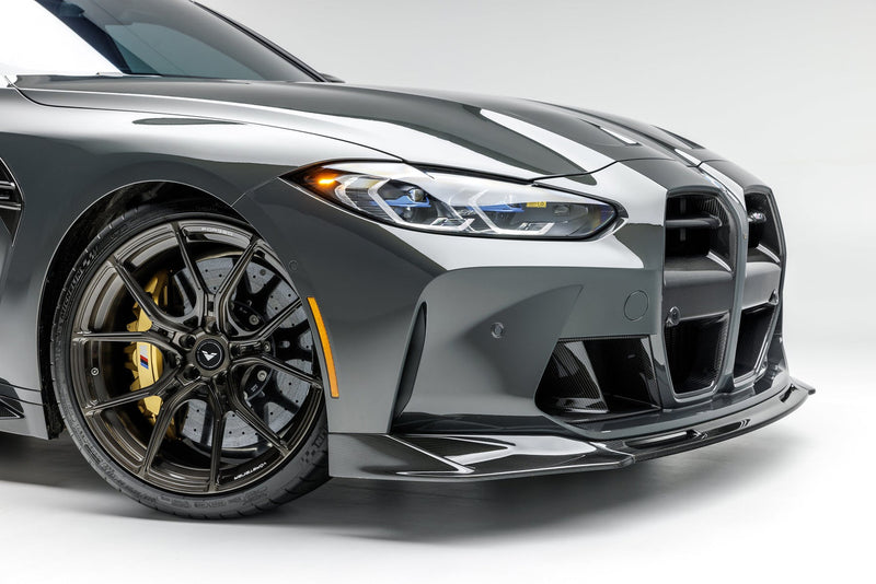 Vorsteiner VRS Aero Front Spoiler Carbon Fiber PP 2x2 Glossy For BMW M3/M4 G8X - BMV3320
