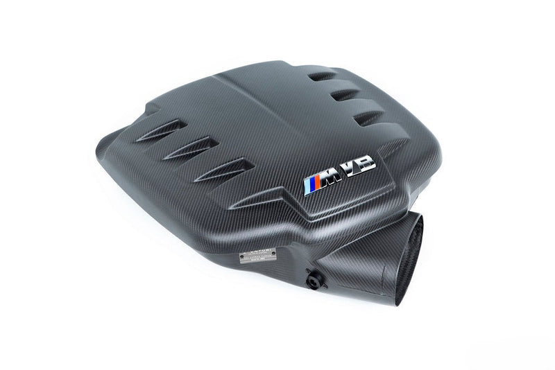 Eventuri BMW E9X M3 (S65) Black Carbon Inlet Plenum - Matte | EVE-E9X-CFM-PLM