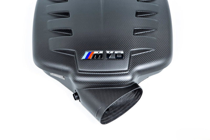Eventuri BMW E9X M3 (S65) Black Carbon Inlet Plenum - Matte | EVE-E9X-CFM-PLM