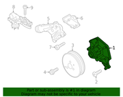 Genuine Porsche parts diagram