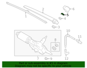 Genuine Porsche parts diagram