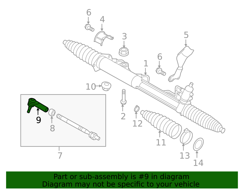 Genuine Porsche parts diagram