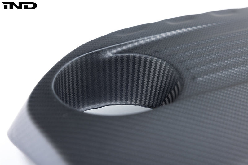 Eventuri BMW F8X M3 / M4 S55 Black Carbon Engine Cover - Matte | EVE-F8XM-CFM-ENG