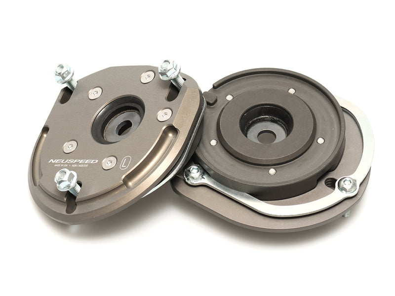biAXIS Billet Upper Strut Mount | Front • MQB/MQBe