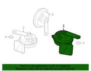 Genuine Porsche parts diagram