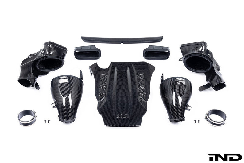 Eventuri BMW F9X X5M / X6M / G09 XM / M60i Black Carbon Intake System | EVE-X56M-CF-INT