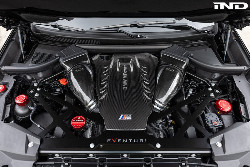 Eventuri BMW F9X X5M / X6M / G09 XM / M60i Black Carbon Intake System | EVE-X56M-CF-INT