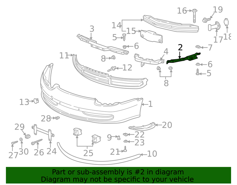 Genuine Porsche parts diagram