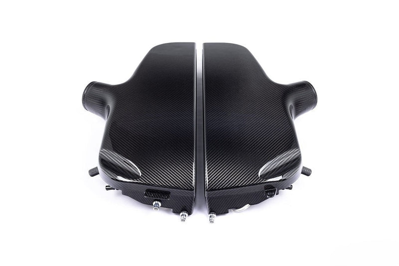 Eventuri BMW E60 M5 / E63 M6 (S85) Black Carbon Inlet Plenum | EVE-S85-CF-PLM
