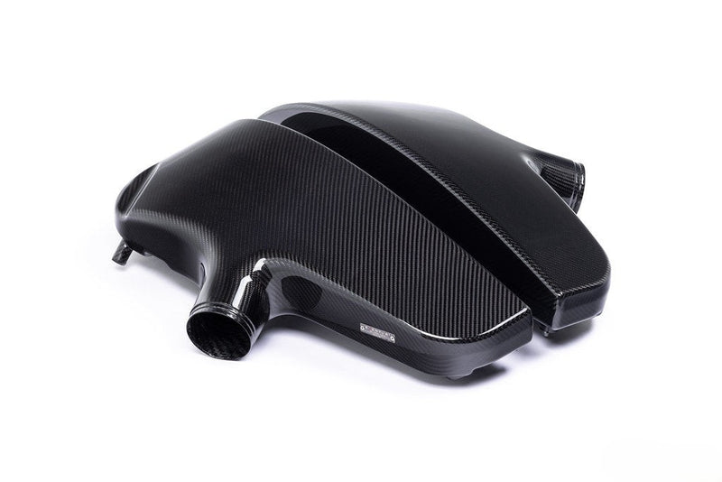 Eventuri BMW E60 M5 / E63 M6 (S85) Black Carbon Inlet Plenum | EVE-S85-CF-PLM