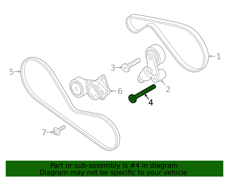 Genuine Porsche parts diagram